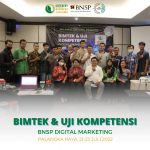 Bimtek dan Sertifikasi BNSP Digital Marketing Palangkaraya